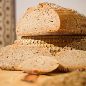 Bauernbrot mit Roggenmehl