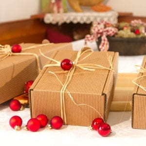 Alle Geschenkspakete für Weihnachten.