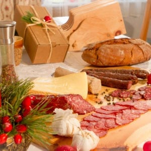 Geschenkspaket für Weihnachten